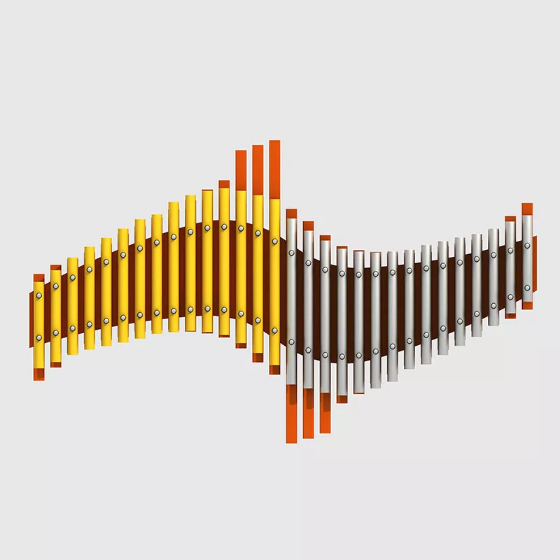 알루미늄 합금 놀이터 핸드파이프 야외 악기