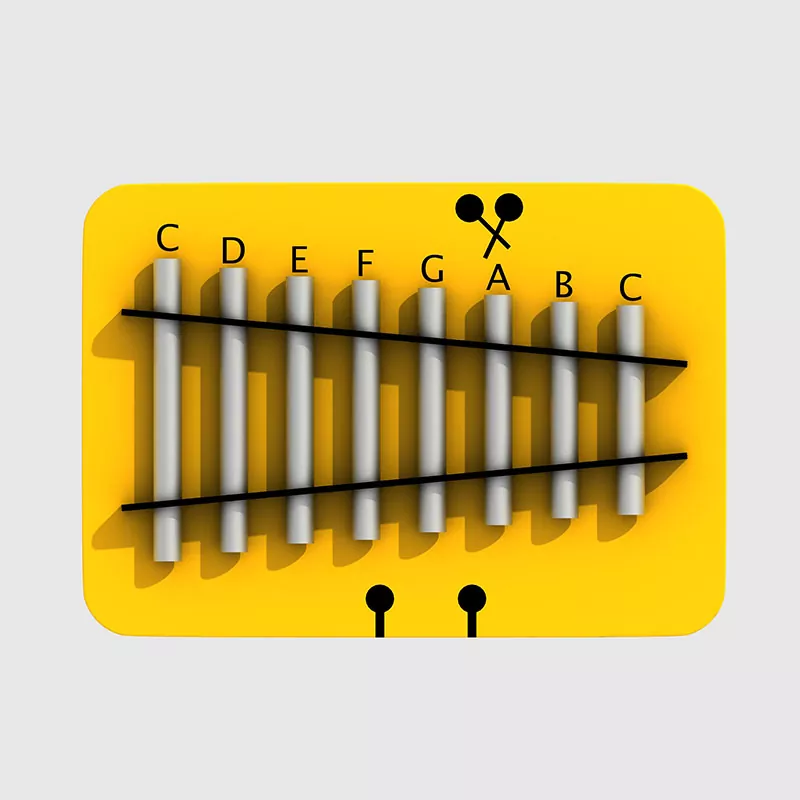 파고다 벨 어린이, 유치원 상업용 놀이터 악기