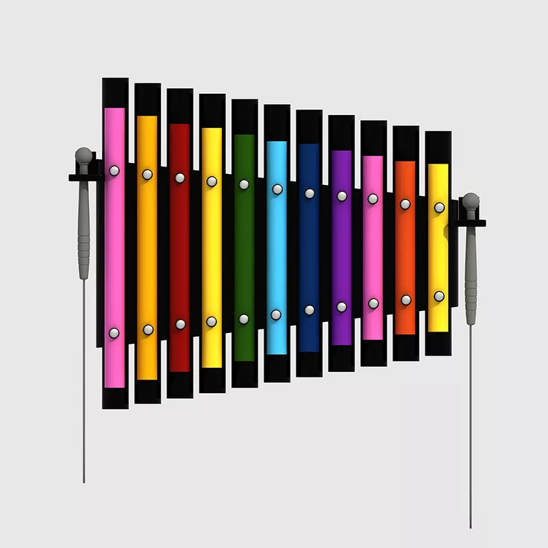 벽 금속 타악기 장난감 악기